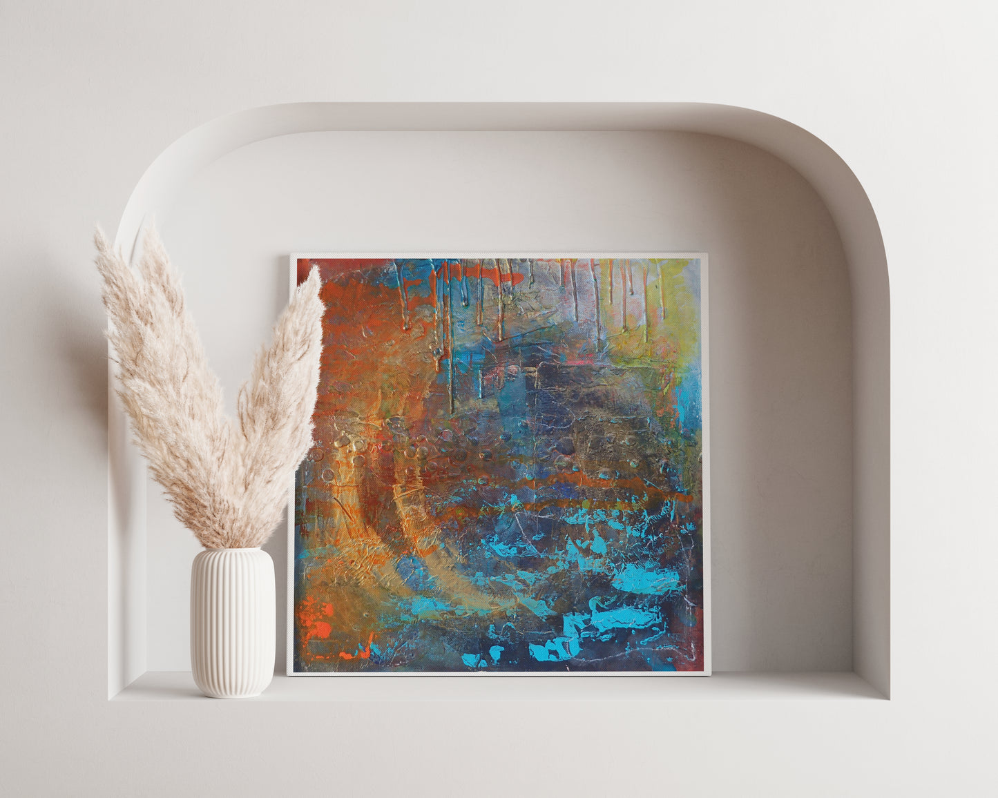 'Two Minutes Later it was Gone', original painting