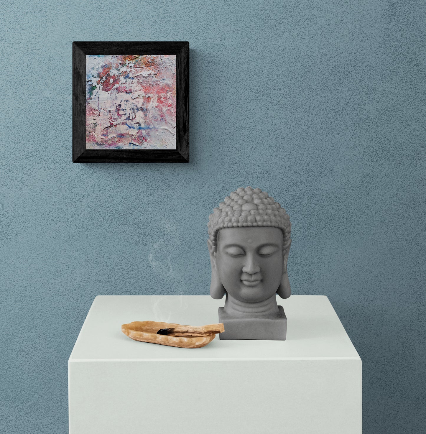 Enough - This art is by Kimberli Werner, abstract expressionist artist, based in the UK.