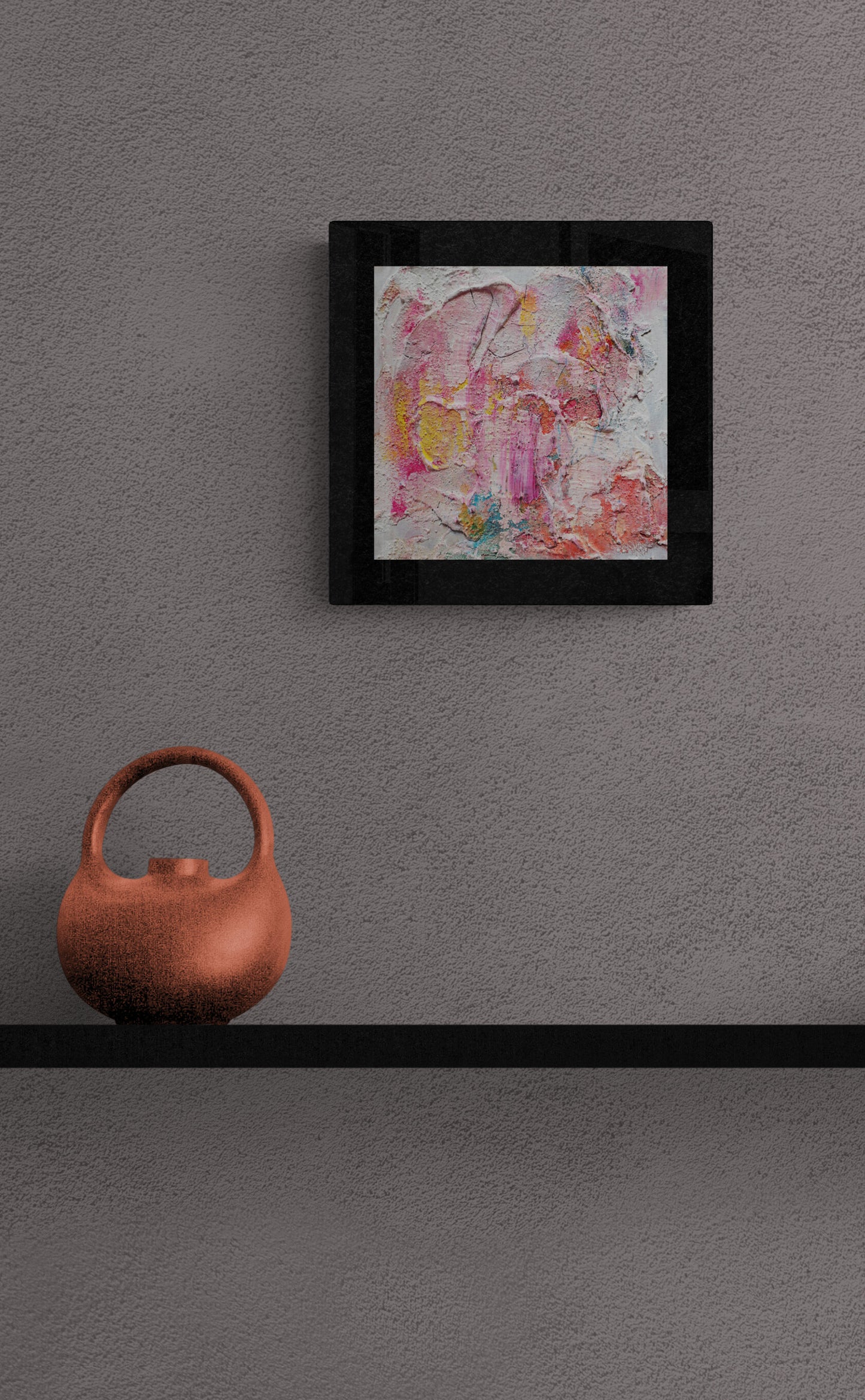 Just what I was looking for - This art is by Kimberli Werner, abstract expressionist artist, based in the UK.