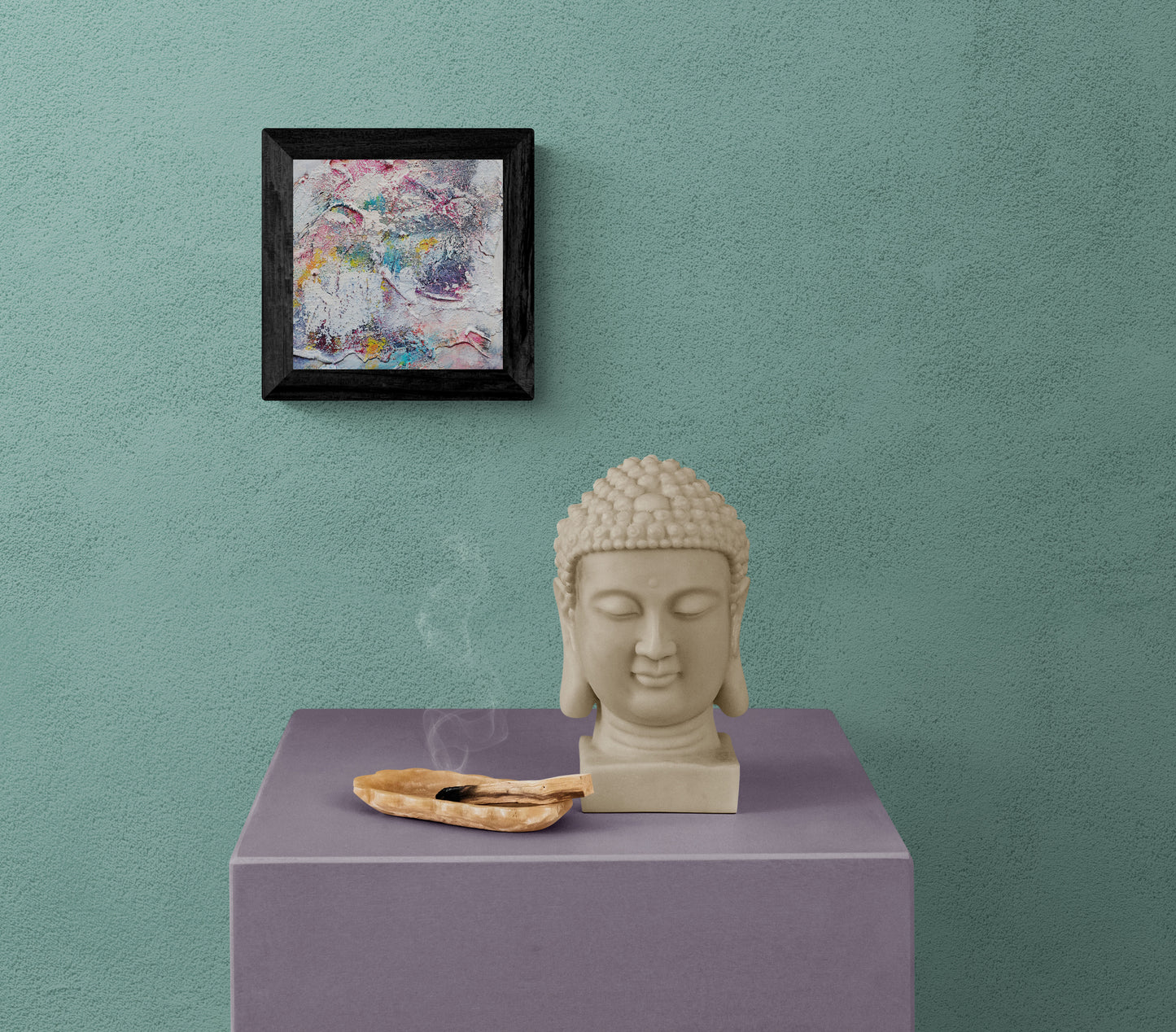 Moon Crush - This art is by Kimberli Werner, abstract expressionist artist, based in the UK.