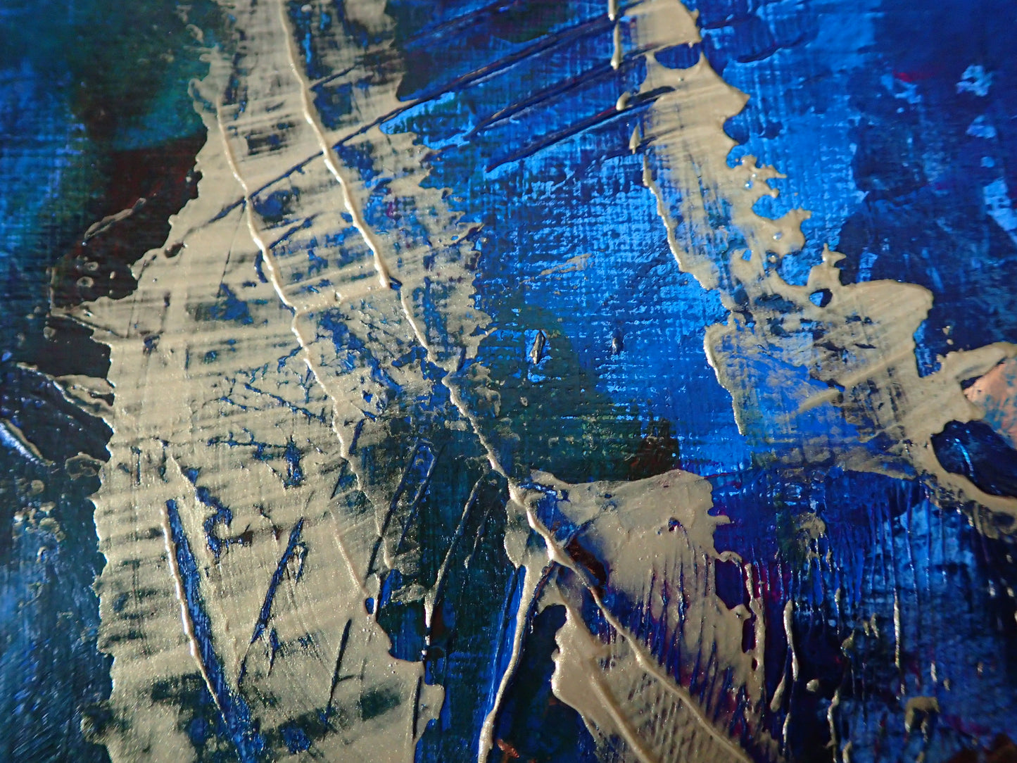 StoriesFromMyTravels - This art is by Kimberli Werner, abstract expressionist artist, based in the UK.