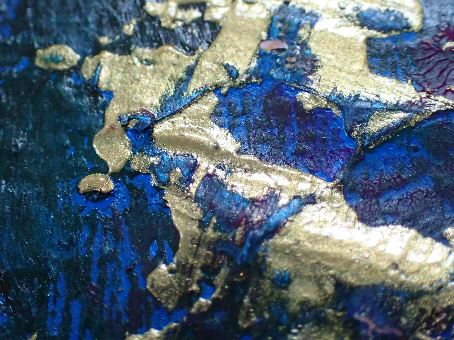 Like Air - This art is by Kimberli Werner, abstract expressionist artist, based in the UK.