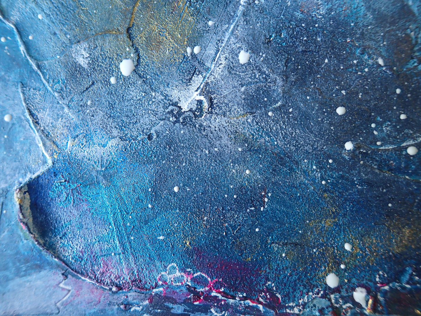 After the Storm - This art is by Kimberli Werner, abstract expressionist artist, based in the UK.