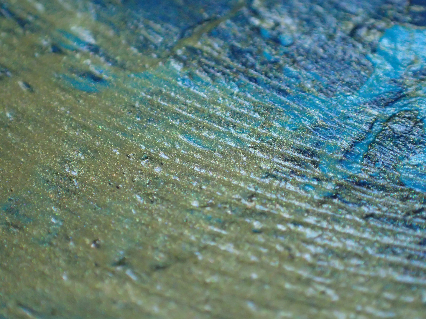 'Two Minutes Later it was Gone', original painting