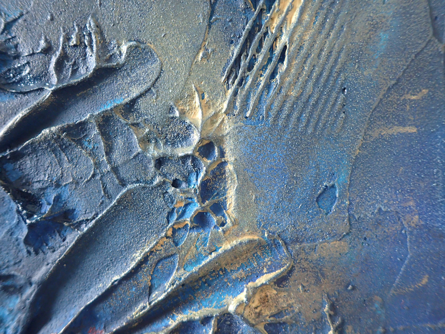 The Wildest of The Wind - This art is by Kimberli Werner, abstract expressionist artist, based in the UK.