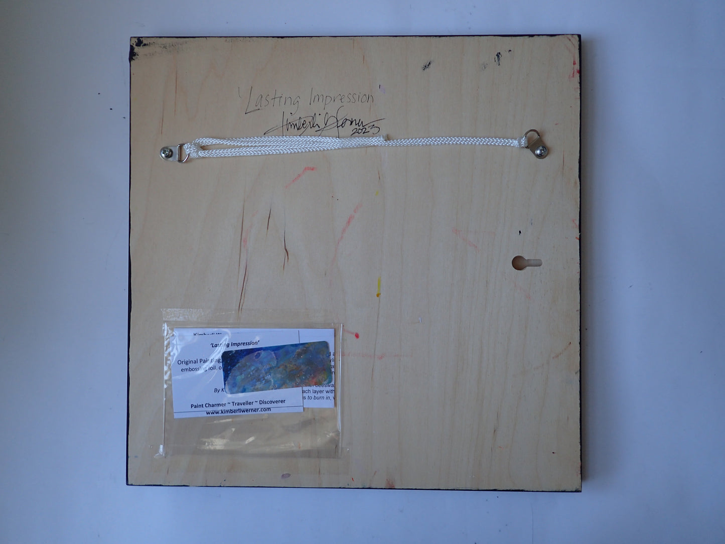 'Lasting Impression', original painting