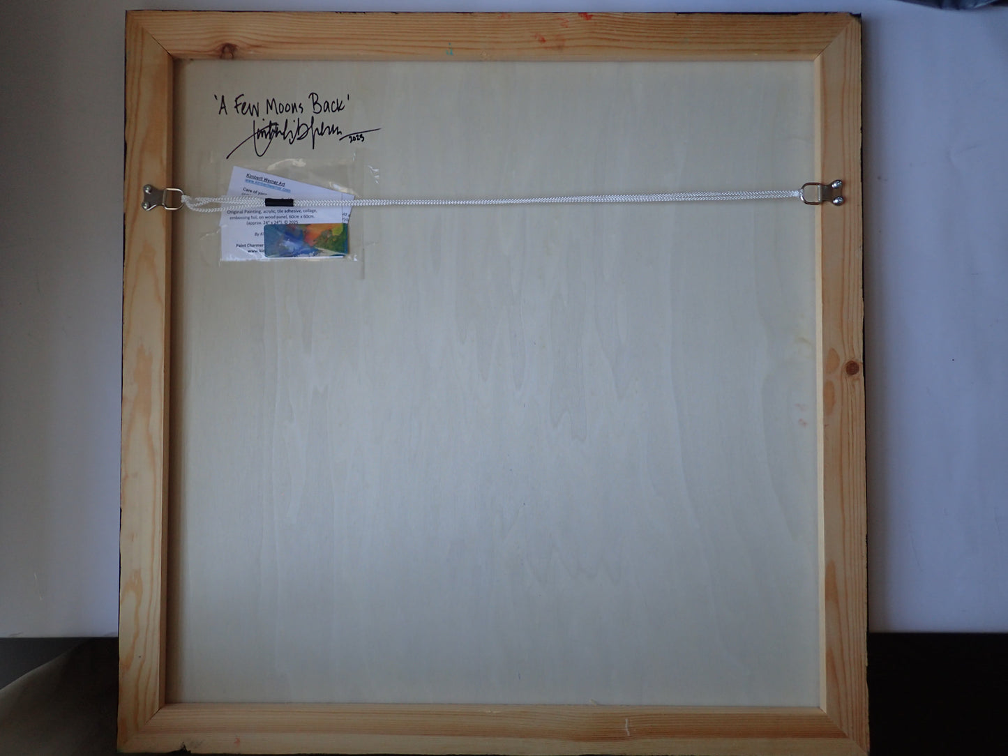 'A Few Moons Back', original painting