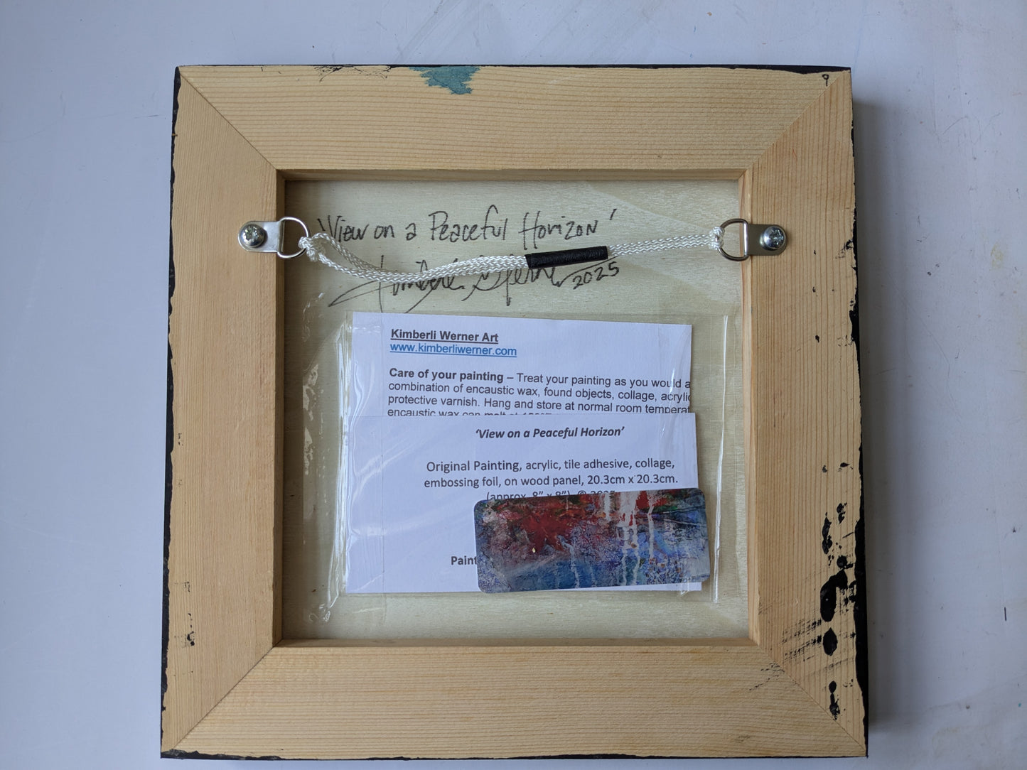 'View on a Peaceful Horizon', original painting