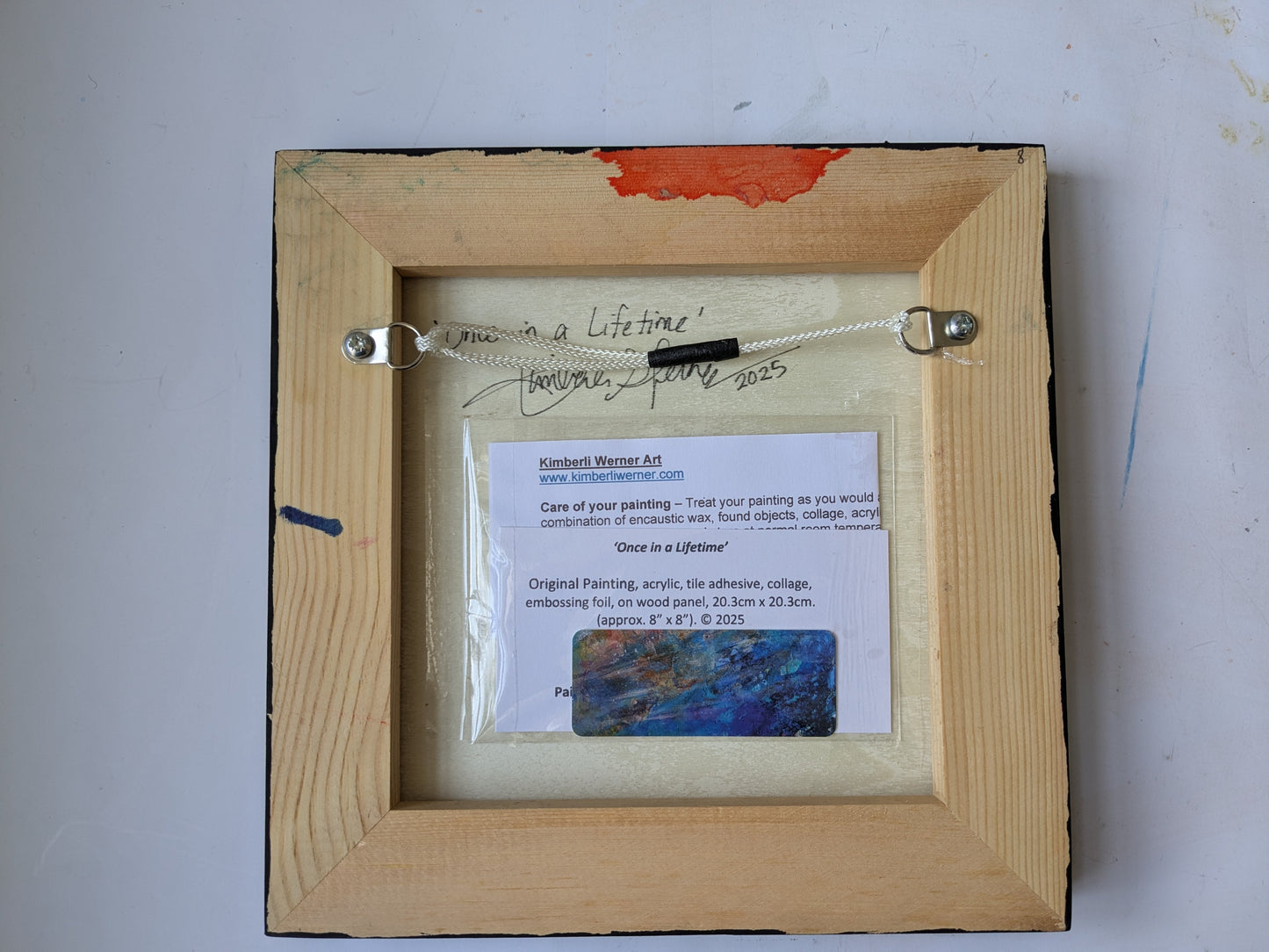 'Once in a Lifetime', original painting