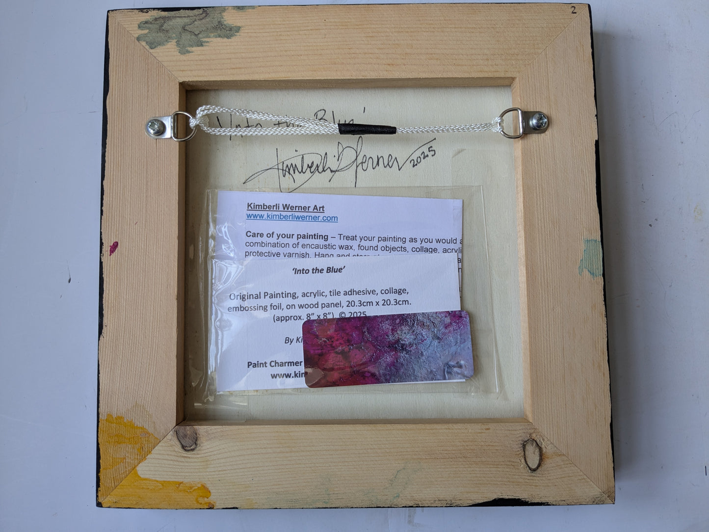 'Into the Blue', original painting