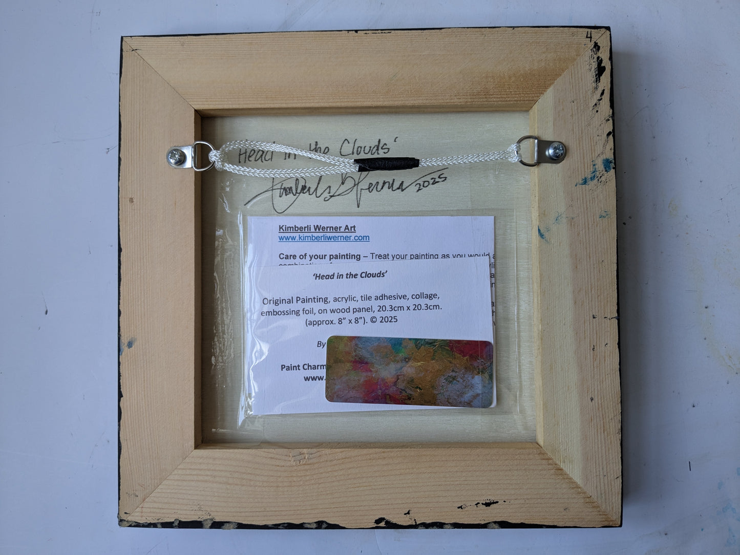 'Head in the Clouds', original painting