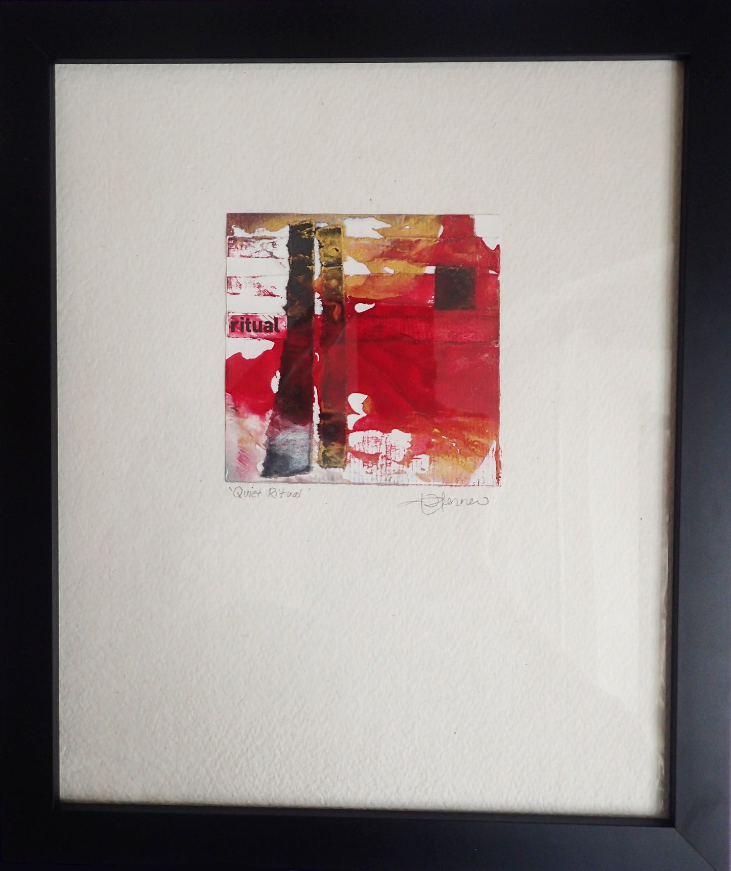 'Quiet Ritual', original painting