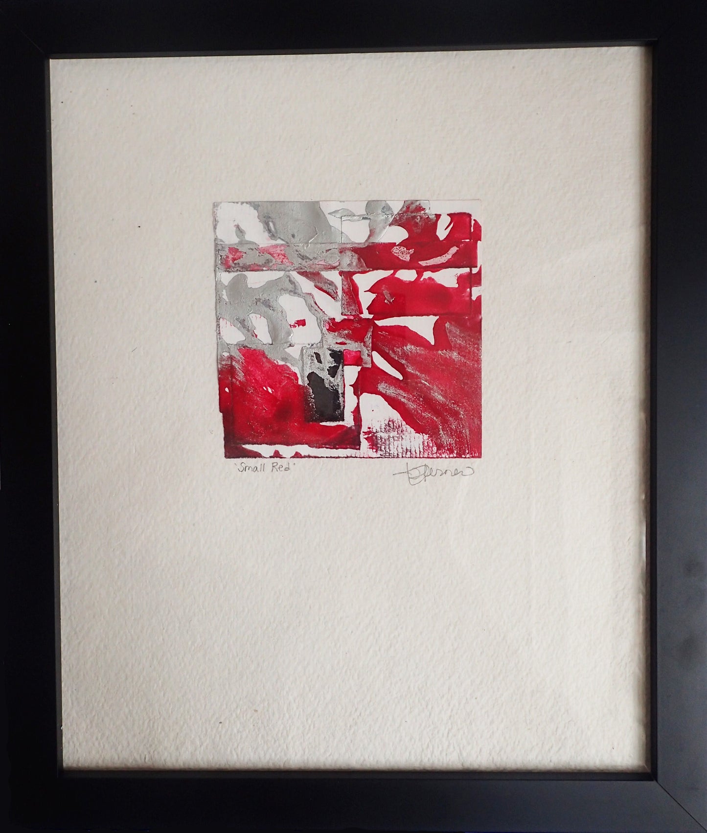 'Small Red', original painting