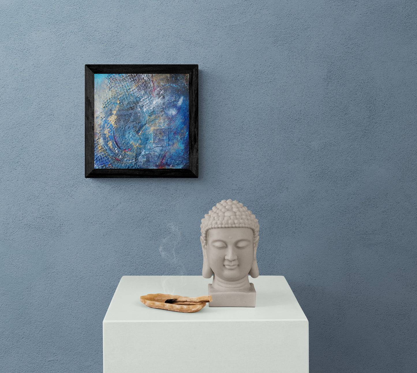 This art is by Kimberli Werner, abstract expressionist artist, based in the UK.