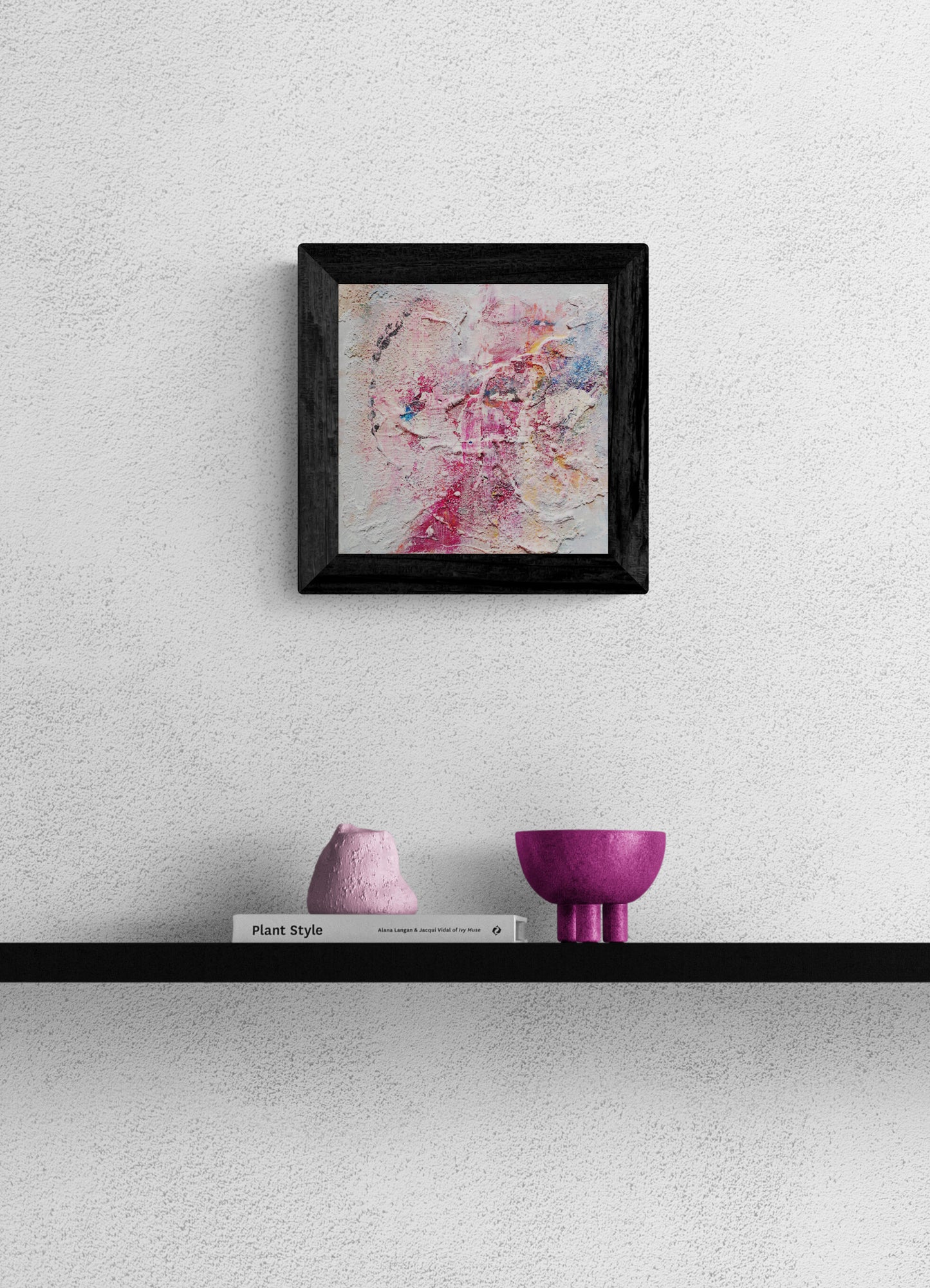 The Way You Drink Your tea - This art is by Kimberli Werner, abstract expressionist artist, based in the UK.