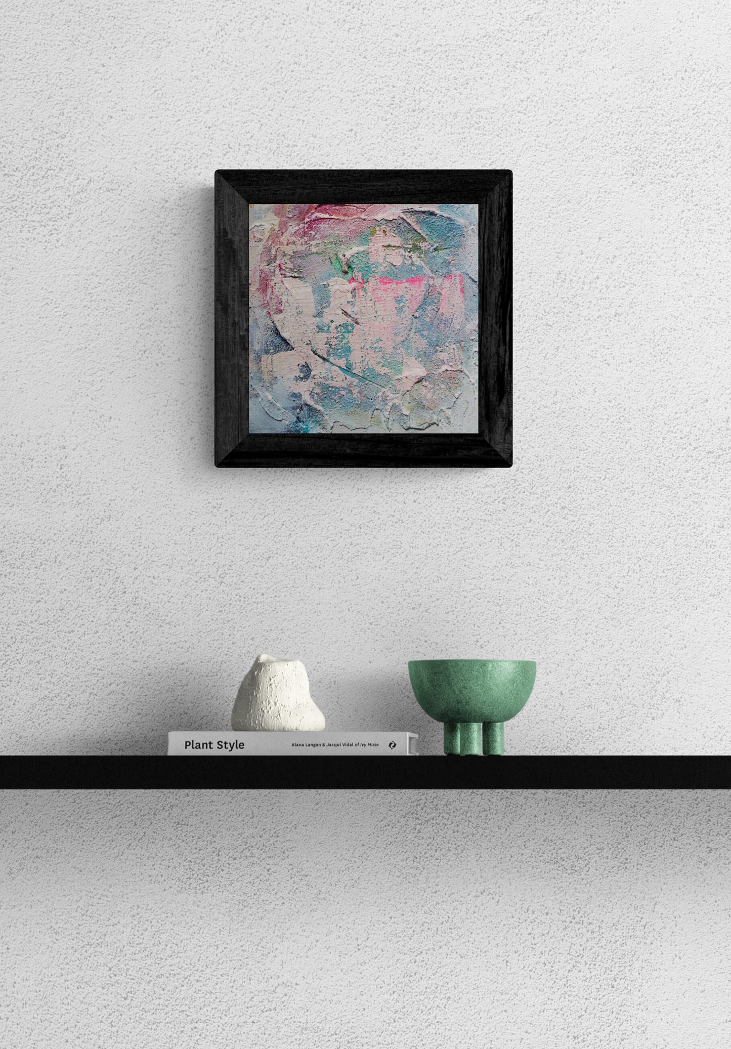 To Be Continued -This art is by Kimberli Werner, abstract expressionist artist, based in the UK.