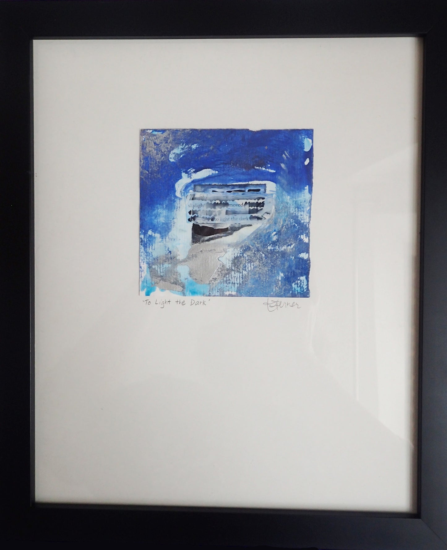 'To Light the Dark', original painting