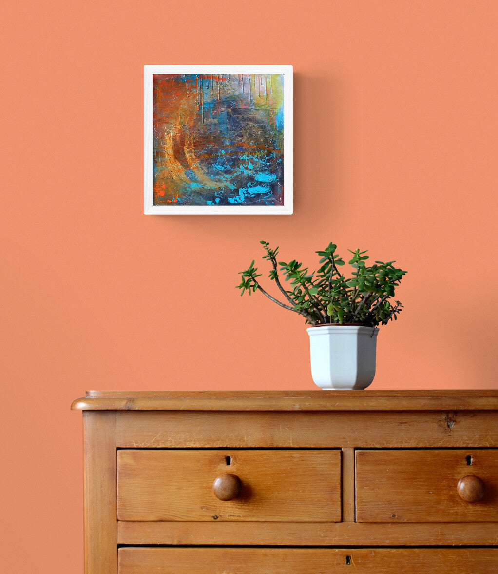 'Two Minutes Later it was Gone', original painting