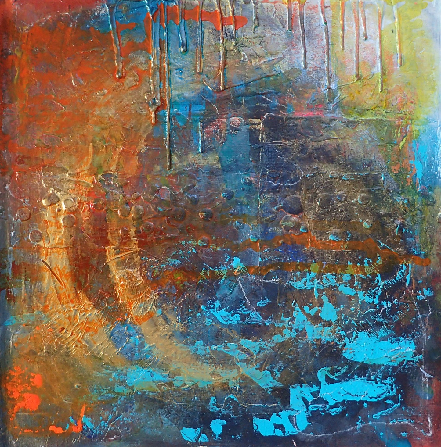 'Two Minutes Later it was Gone', original painting