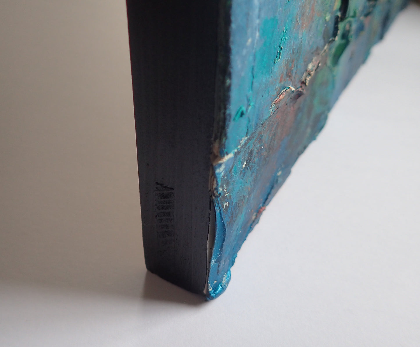 When Home is Everywhere and nowhere - This art is by Kimberli Werner, abstract expressionist artist, based in the UK.