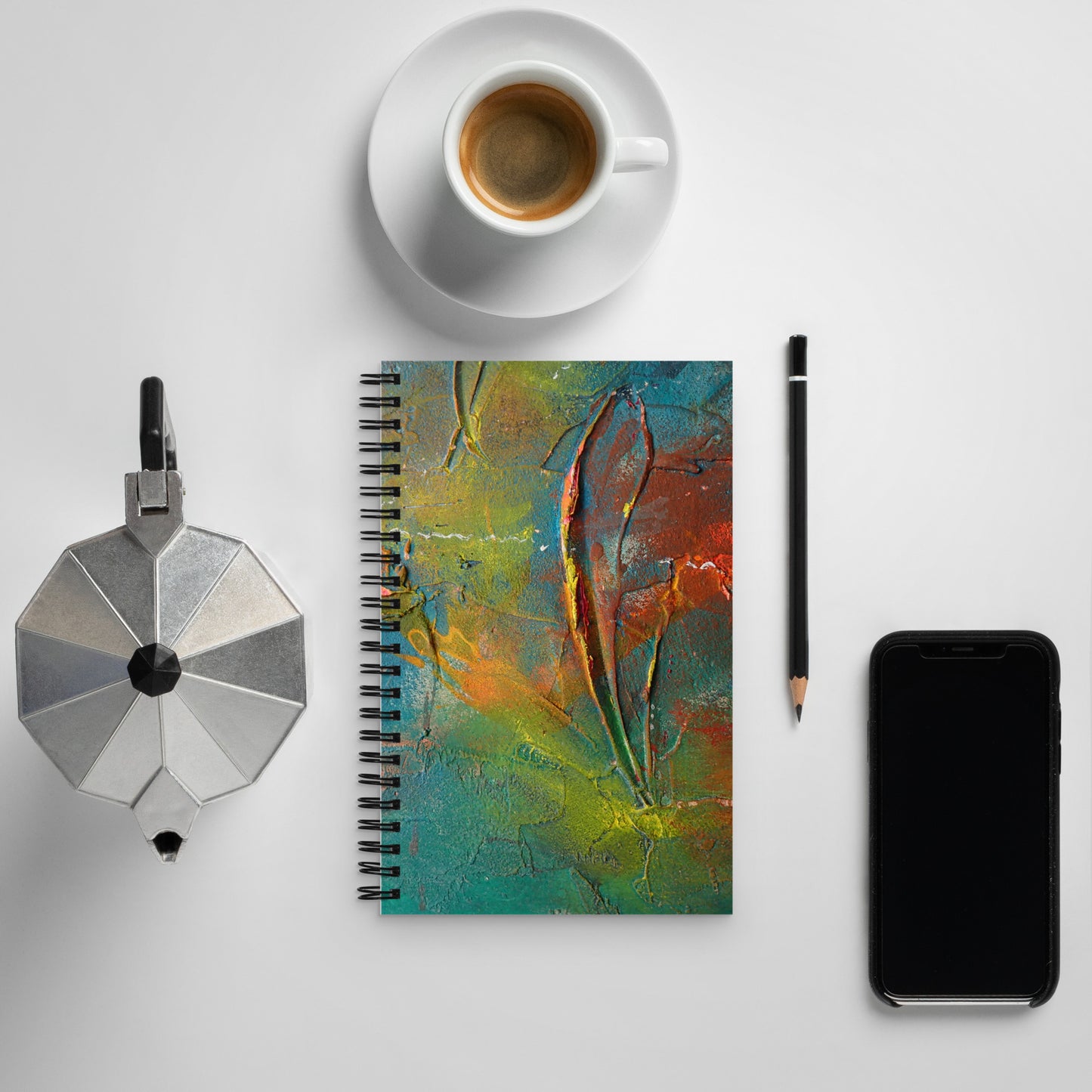 "Still the Mind", Spiral notebook