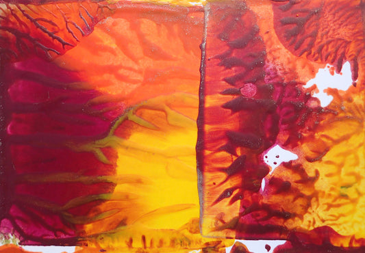 Solid Light - This art is by Kimberli Werner, abstract expressionist artist, based in the UK.