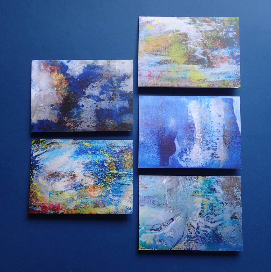 'Calm' Pack of 5 Greetings Cards