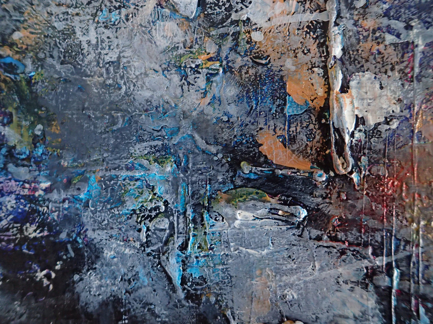 'A Touch of the Dark Horse', original painting