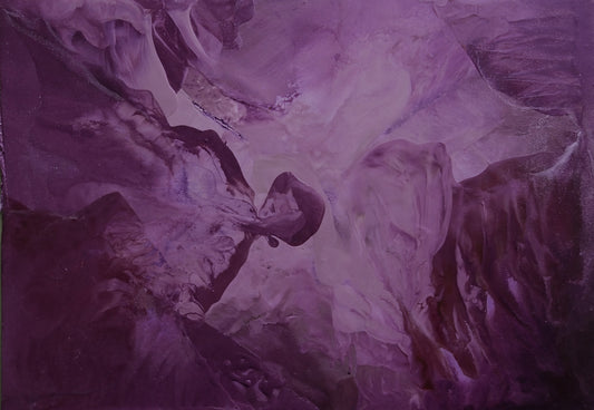 Small wonders - This art is by Kimberli Werner, abstract expressionist artist, based in the UK.