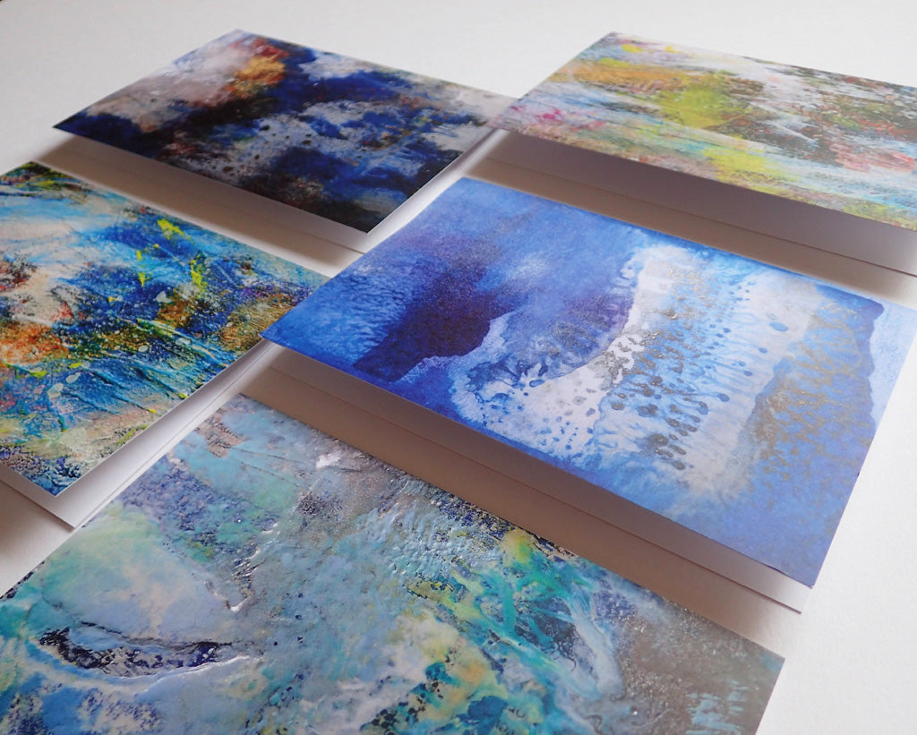 Greetings cards - Calm set