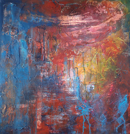 'A Few Moons Back', original painting