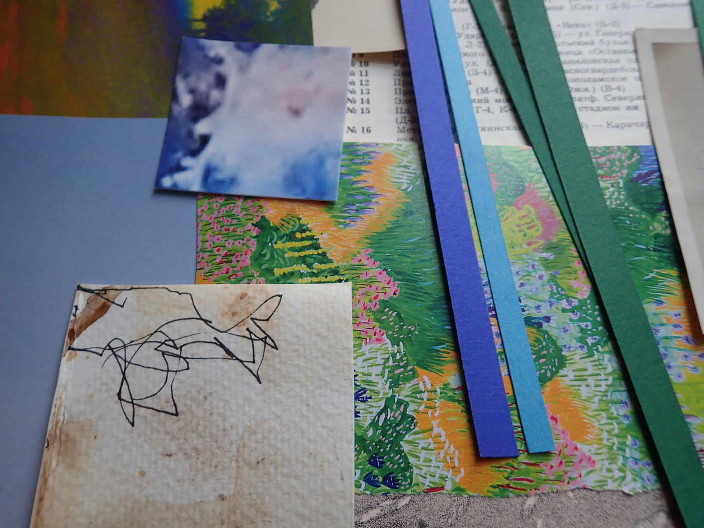 Curated Mixed-Media Collage Bundle 4