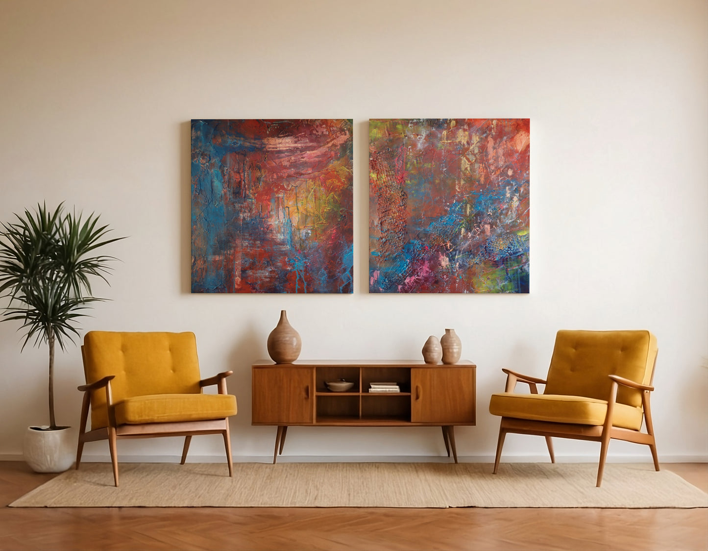 'A Few Moons Back', original painting