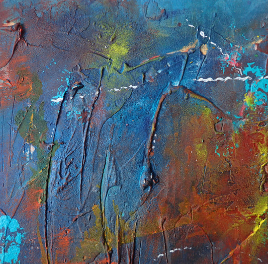 'Into the Blue', original painting