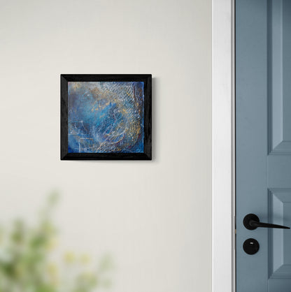 Moonrise - This art is by Kimberli Werner, abstract expressionist artist, based in the UK.