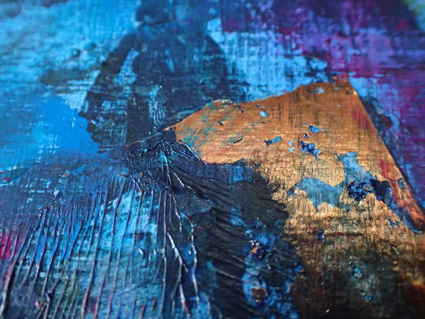 StoriesFromMyTravels - This art is by Kimberli Werner, abstract expressionist artist, based in the UK.