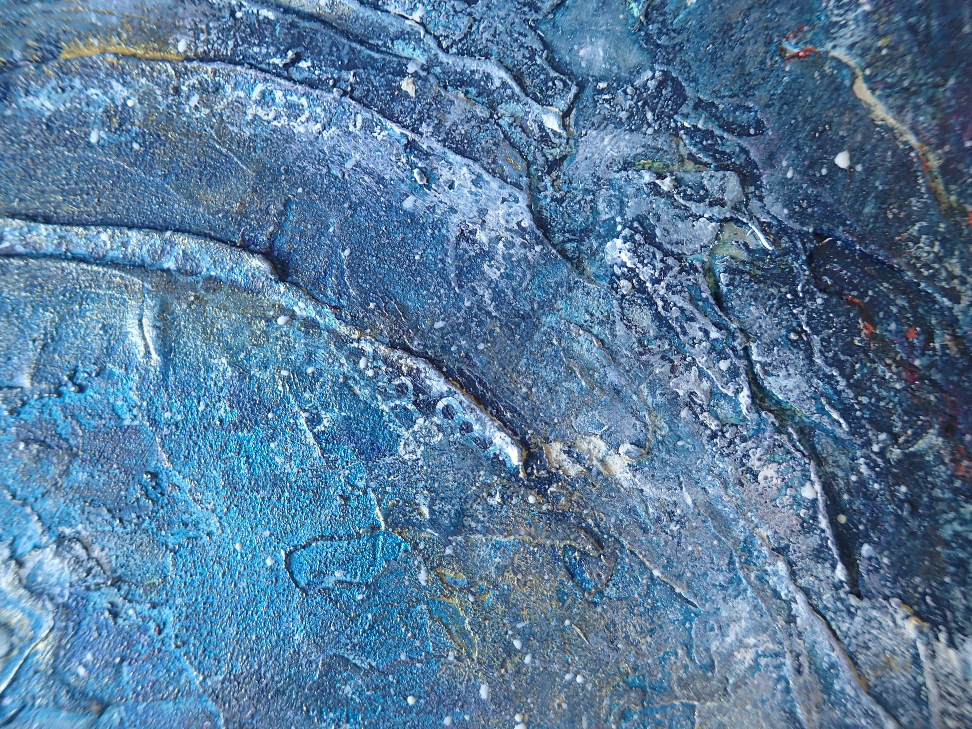 After the Storm - This art is by Kimberli Werner, abstract expressionist artist, based in the UK.