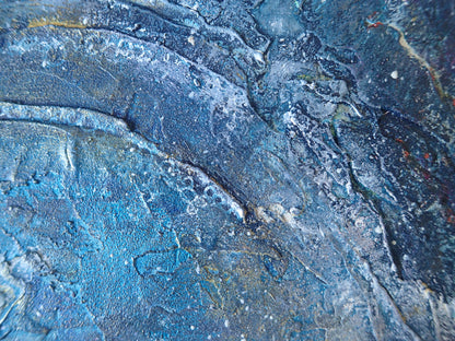 After the Storm - This art is by Kimberli Werner, abstract expressionist artist, based in the UK.