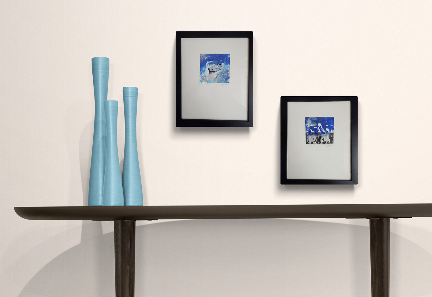 'Small Blue', original painting