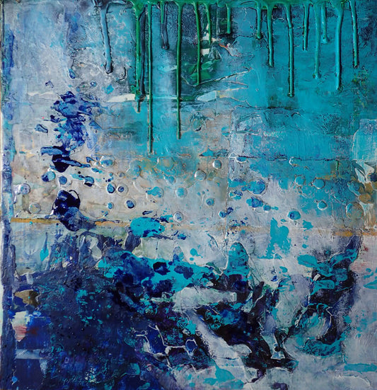 ‘Two Minutes Later it was Gone’, original painting