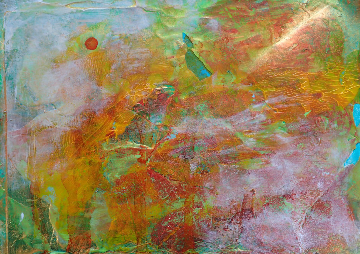 ‘Light is What We Feel’, small original painting