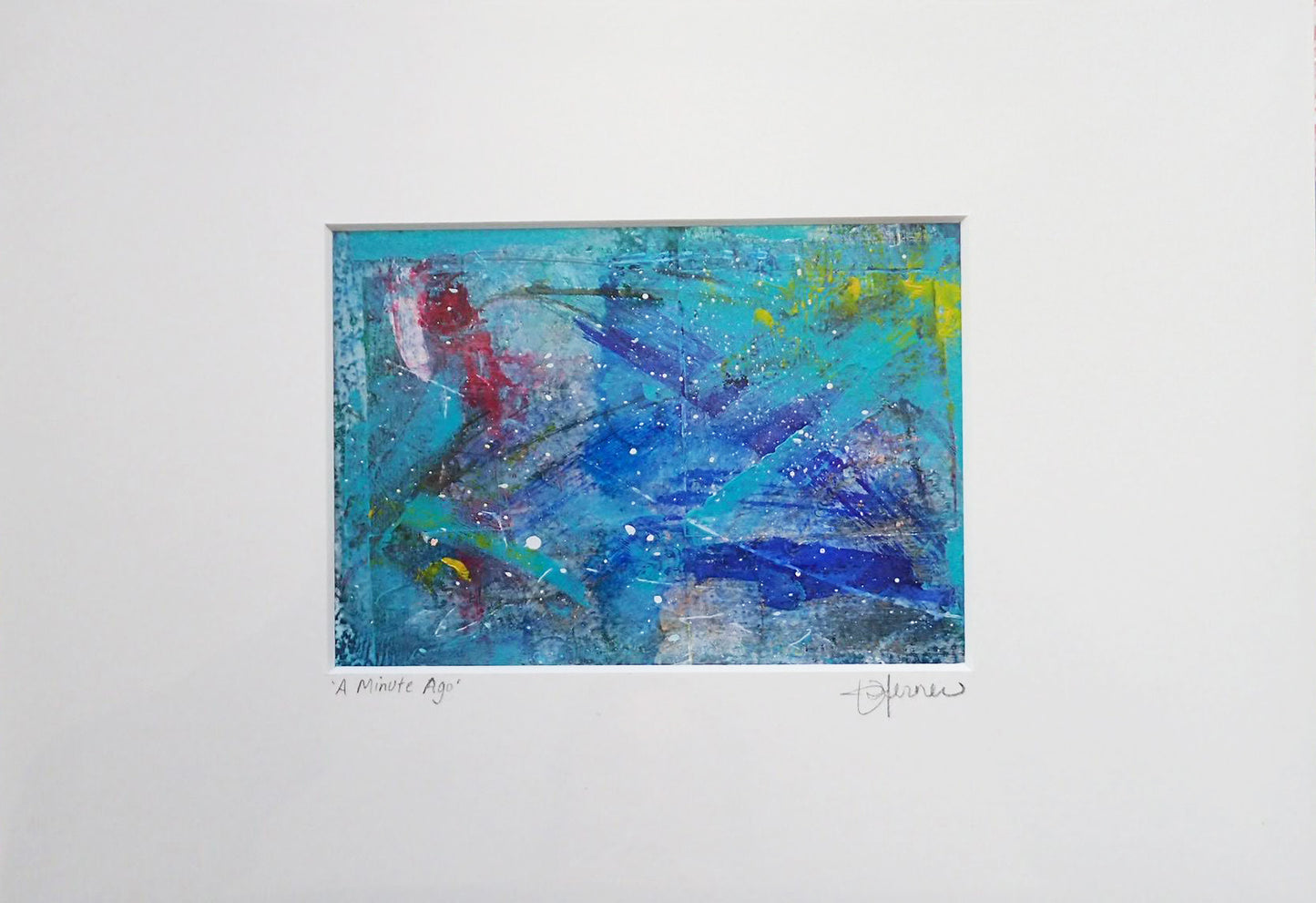 ‘A Minute Ago’, original painting