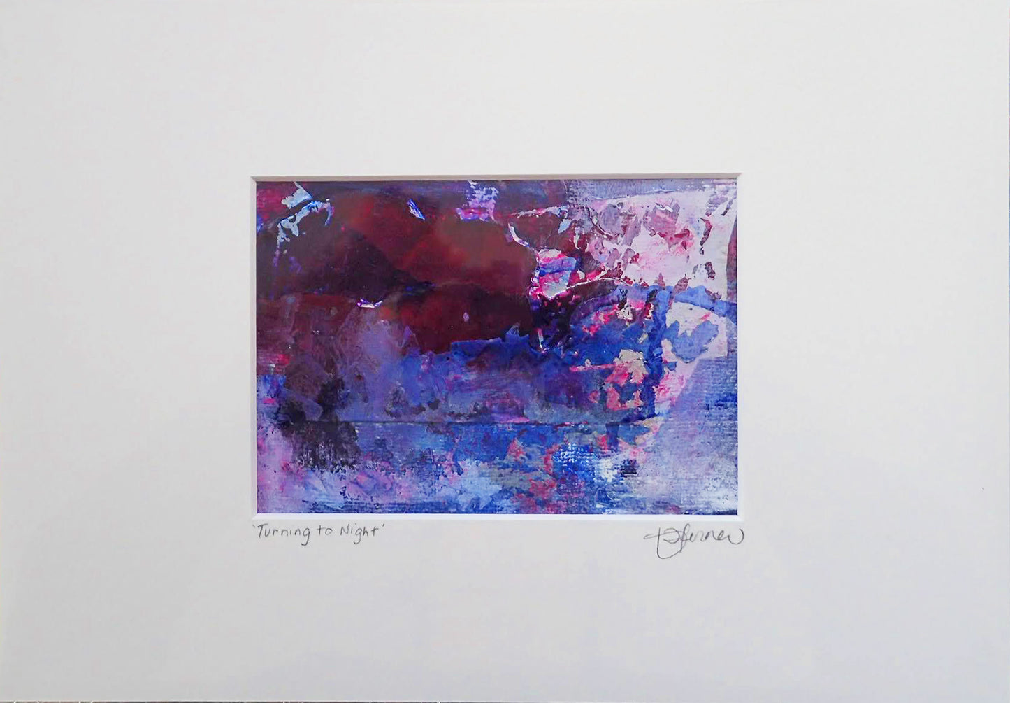 ‘Turning To Night’, original painting