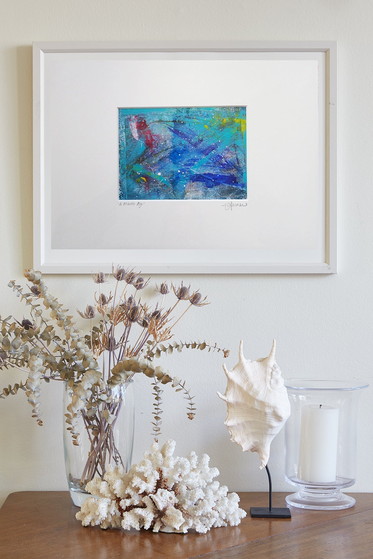 ‘A Minute Ago’, original painting