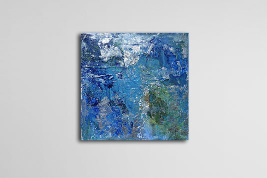'Blue Winter Skies', original painting