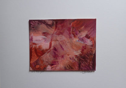 Is it Time Yet? - This art is by Kimberli Werner, abstract expressionist artist, based in the UK.