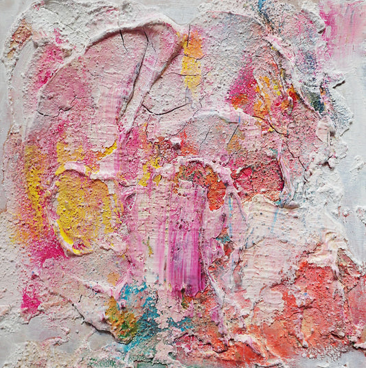 Just what I was looking for - This art is by Kimberli Werner, abstract expressionist artist, based in the UK.