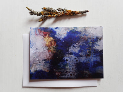 Calm - pack of 5 greetings cards - These greetings cards were printed from original art by Kimberli Werner, abstract expressionist artist, based in the UK.