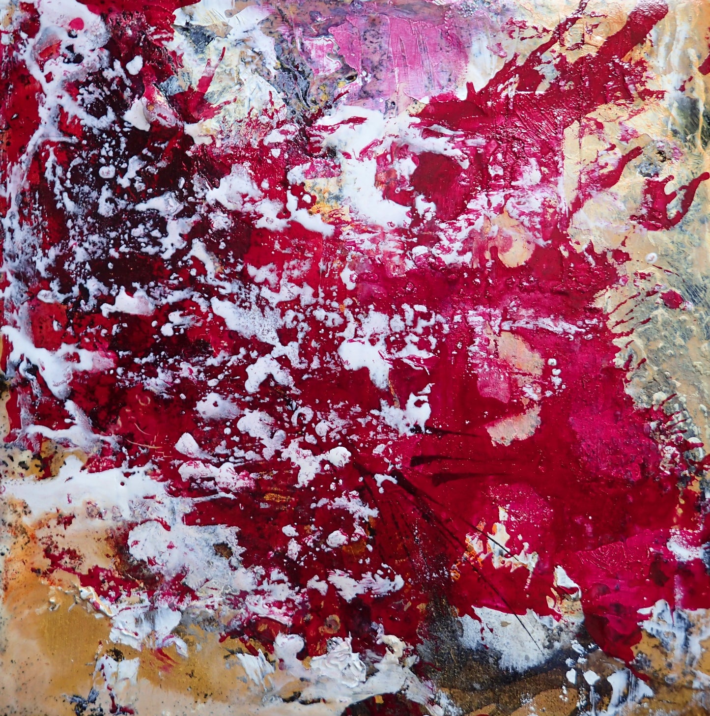 TRIPTYCH of original paintings | 'Blooms of Joy' | 'Message in a Bottle | 'Myth & Magic'