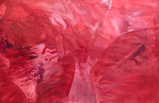 Returning - This art is by Kimberli Werner, abstract expressionist artist, based in the UK.